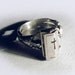 COFFIN RING with hinged lid