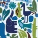 2D Zoo Pool from Alexander Henry Fabrics 1 yard (.91m)