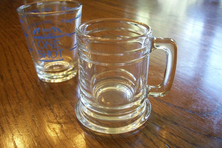 Beer Mug Shaped Shot Glass