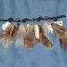 Real Bone And Feather Leather Charm Bracelet- Pheasant Badger Turkey Squirrel Fox Coyote Opossum Hematite