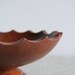 Vintage Wooden Bowl . Spiked Top . Fruit Bowl