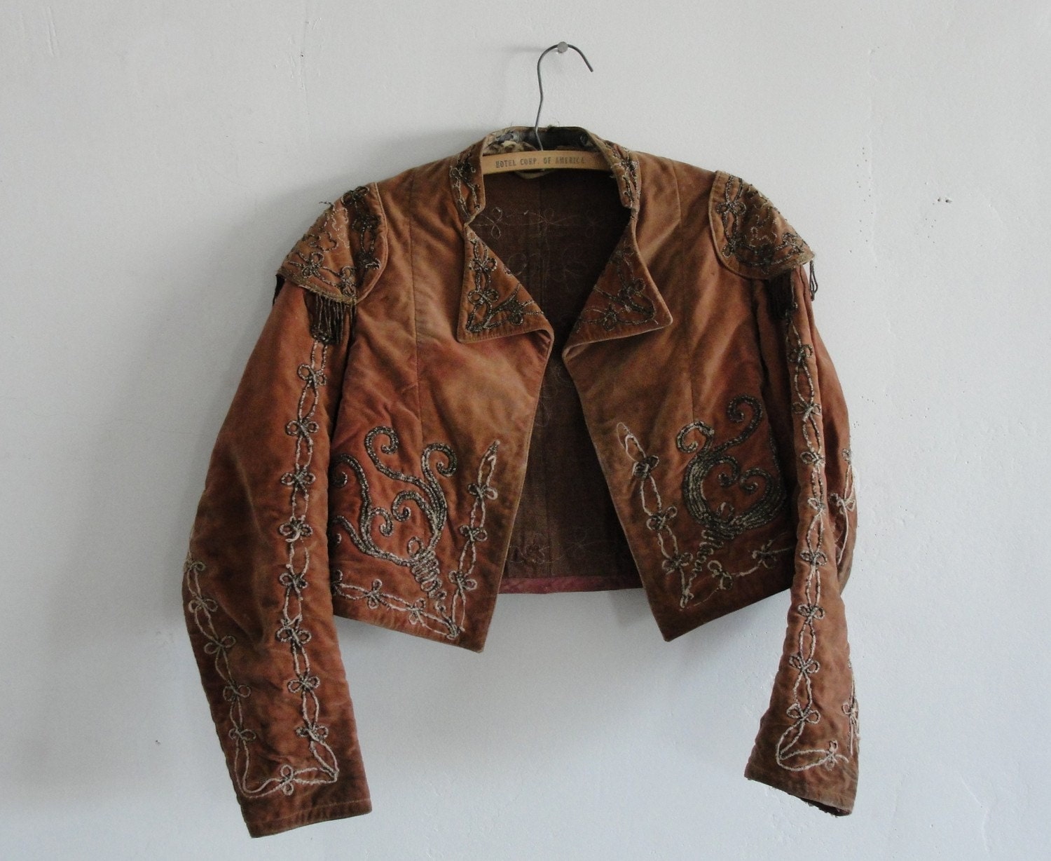 Bull Fighter .. Antique Matador Jacket