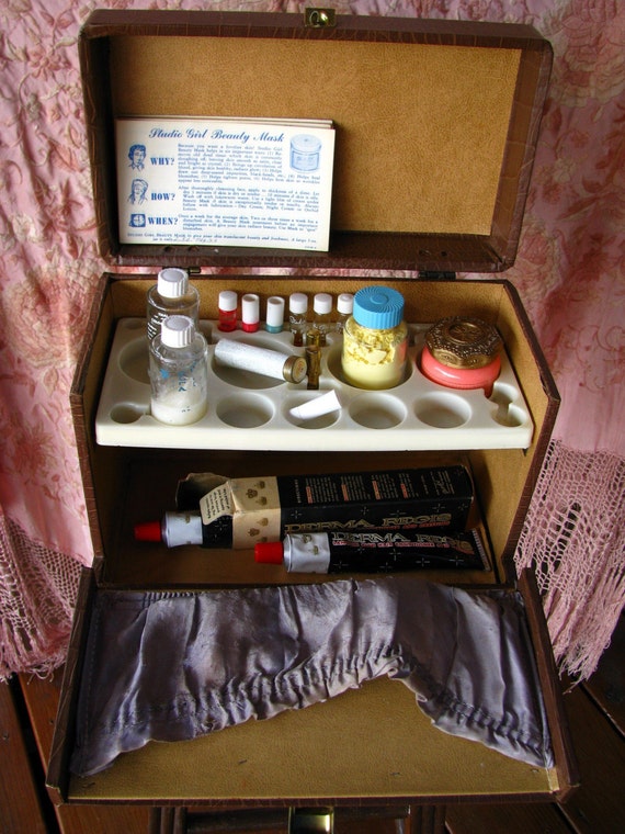 vintage Studio Girl Cosmetic Sample Make Up Kit by buppins on Etsy
