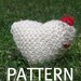 Chicken Knitting Pattern, (PDF)