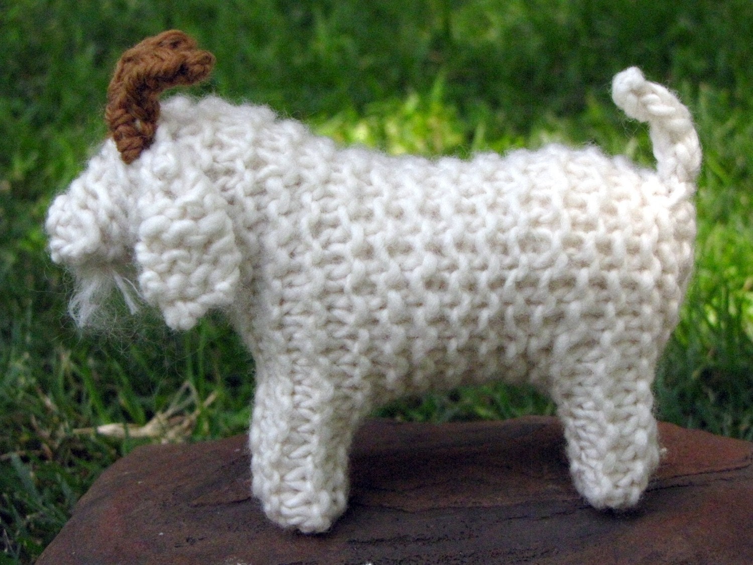 Goat Knitting Pattern PDF Instant Digital Download