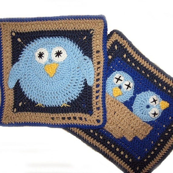 nest pattern crochet for baby different large 2 PATTERN, Crochet, PDF, Granny nest, Bird, Square