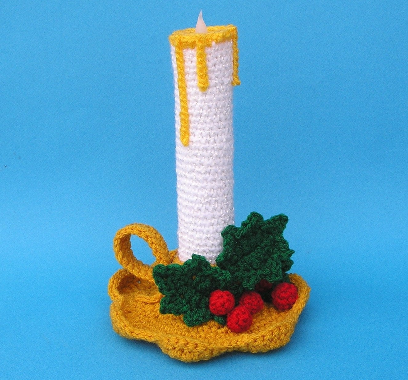 PDF Crochet Pattern HOLIDAY CANDLE