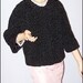 RESERVED for Angela. 60's Vintage FAUX VEGAN Black Persian Curly Lamb Poodle Fur Coat Jacket 42 Bust