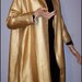 Vintage 60s Metallic Gold Evening Swing Trapeze Coat