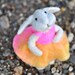 Needle felted Bunny Rabbit, needle felted animal