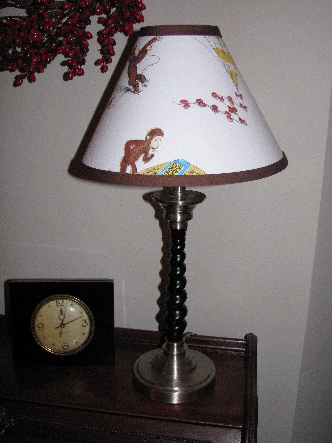 Curious Lamp shade nursery