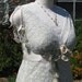 Empire Embroidered Net Lace Gown ON SALE Reserved for itabah