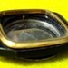 Steampunk Supplies Square Watch Case Vintage 80's Black and Gold 3 Pieces Steam Punk Acrylic Pour or Beading Focal