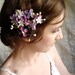 lilac flower hair clip - LILAC BRANCH - a twiggy accessory