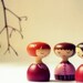 RESERVE FOR hongdae - Wooden art doll hand painted The Mademoiselle