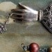RESERVED To Catch a Shooting Star-antique vintage french hand assemblage necklace