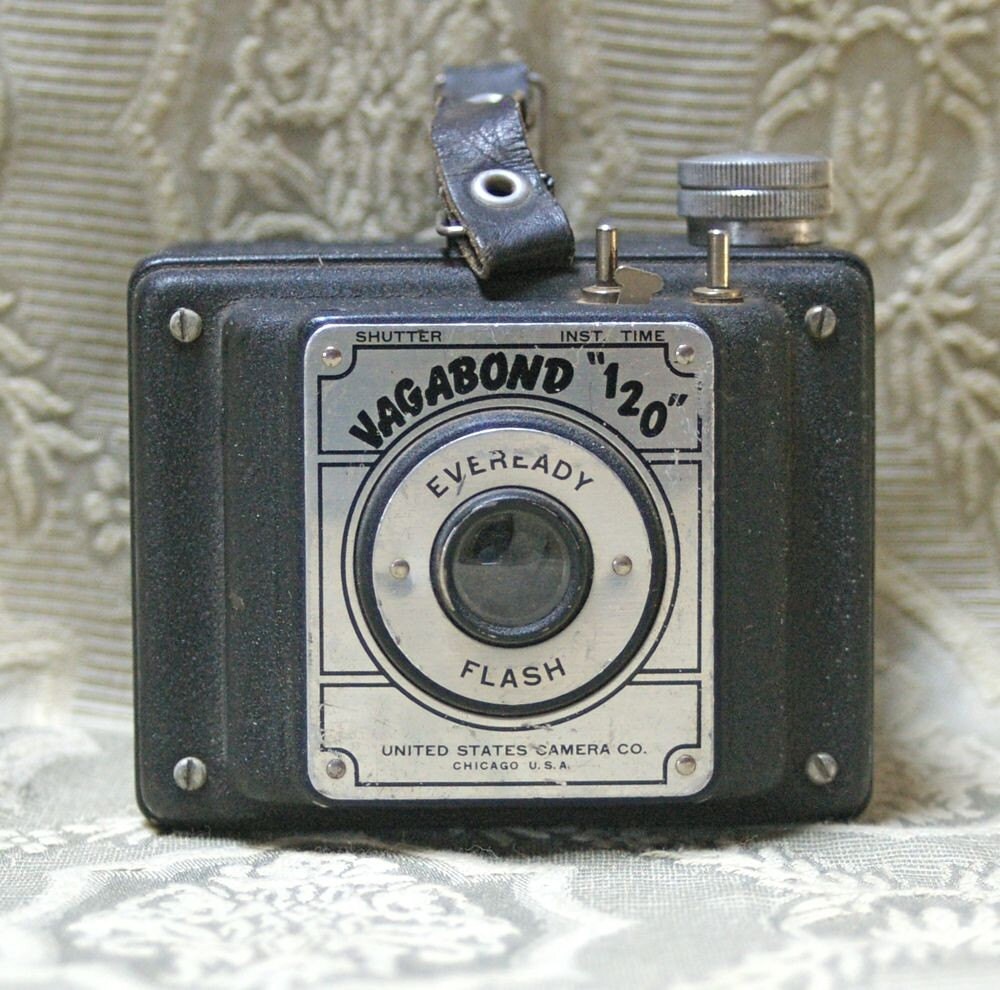 Vagabond 120 Vintage Box Camera circa 1951