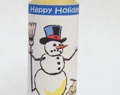 Lip Balm - Yellow Snow Lip Balm - Lemon Ice Flavored - christmas stocking stuffer gift Il_170x135