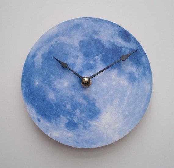 Blue Moon Clock