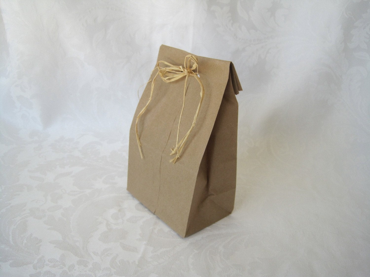 Kitchen with Dining kraft paper  gusset bags &