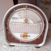 Working Weigh Scale 1970s Postal 5 pounds Pelouze Vintage Brown Metal Office