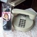 20% OFF Northern Telecom Push Button Telephone VIntage Space Age Pancake