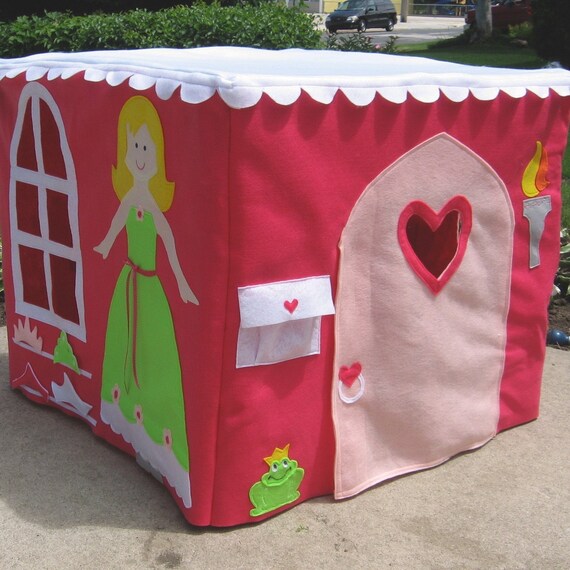 The Princess' Royal Castle Card Table Playhouse, Personalized, Custom Order
