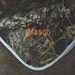 Mossy Oak Camo Camouflage Blue trim Blanket Baby Infant Newborn Personalized Boy