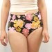 Brown floral big knickers