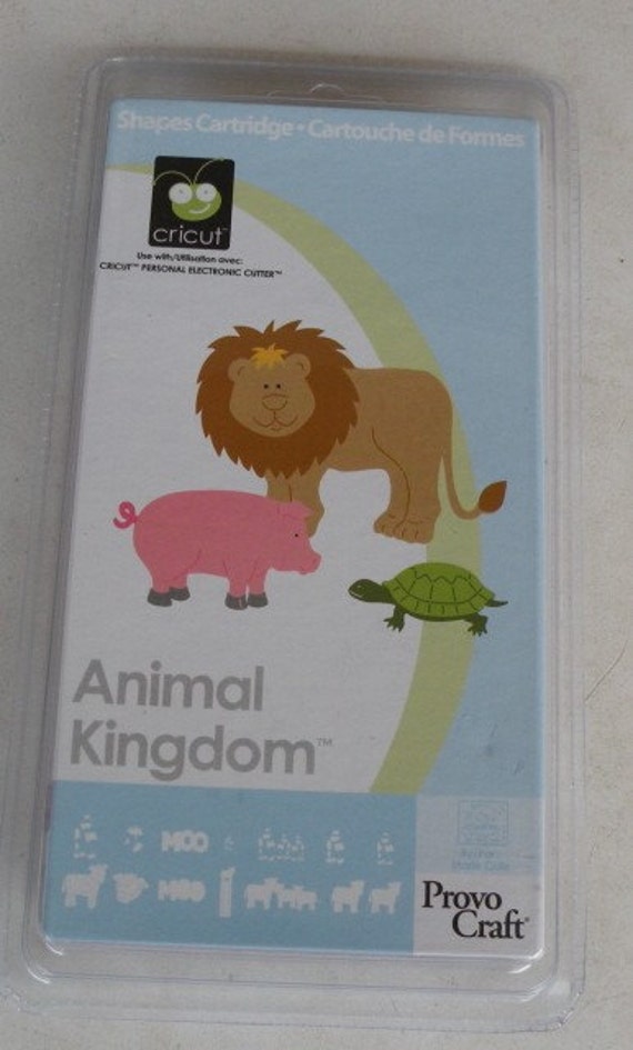Brand New Cricut Cartridge Animal Kingdom