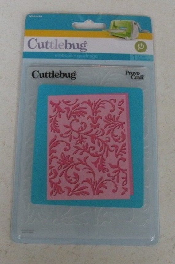 Provo Craft CuttleBug Embossing Folder Victoria