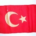 vintage turkish flag