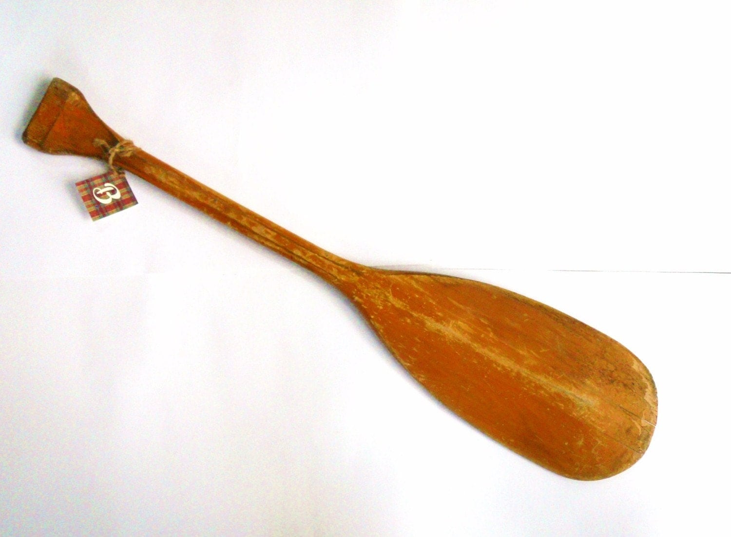 vintage wood oar by livingstonandporter on Etsy