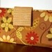 Wallet - Floral Fabric in Autumn Colors