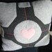 companion cube pillow