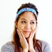 Headband Womens Teens Mod Style Circles