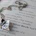 Stunning Silver Birch Leaf Necklace