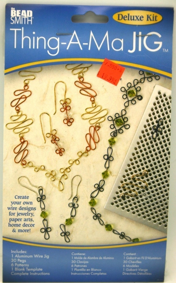 Thing A Ma Jig Deluxe Kit Jig100 Bs By Matsbeads On Etsy