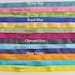 Choose 10 Shimmery Satin Stretch Skinny Elastic interchangeable headbands newborn baby toddler girl teen adult