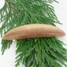 Medium Camphor Wood Hair Clip, wooden hair accessory, handcrafted wood jewelry, teamecoetsy jewelry