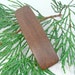 Medium Black Walnut Hair Clip, wooden hair accessory, wood barrette, lifetime guarantee, wood jewelry