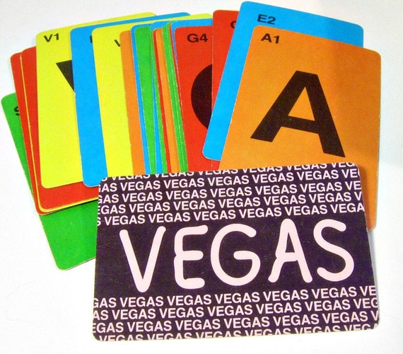 vintage board game VEGAS Milton Bradley 1970s