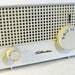vintage radio - Sears Silvertone - ivory - AM only - 1960s