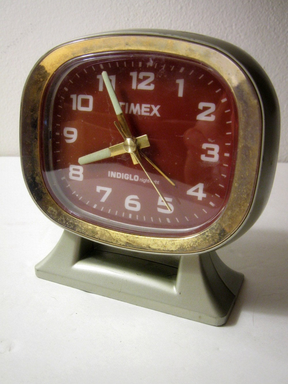 vintage clock TIMEX night light
