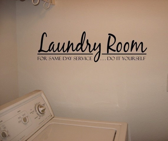 Laundry Room for same day service...do it by designaline on Etsy