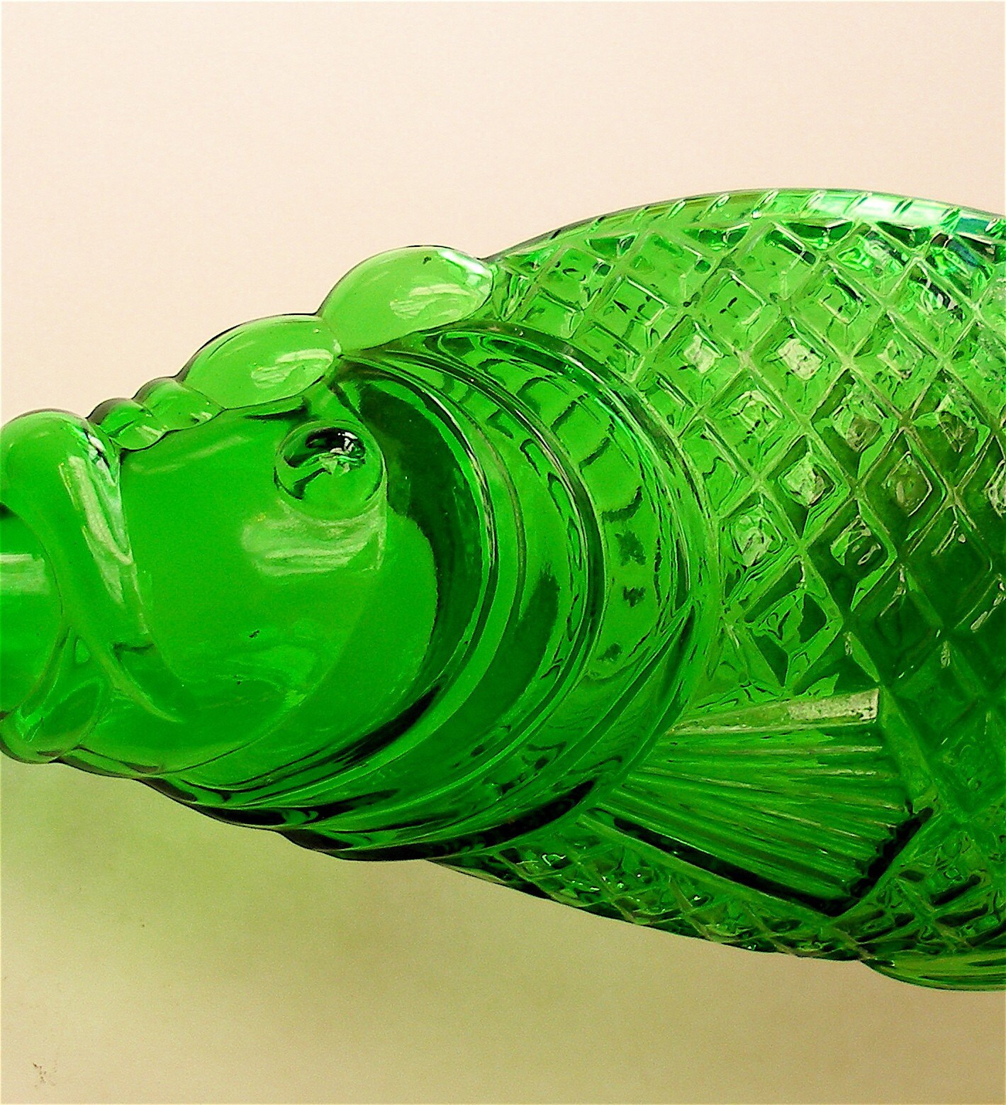 Download Fish bottle vintage Italian green glass wine bottle from Yellowimages Mockups