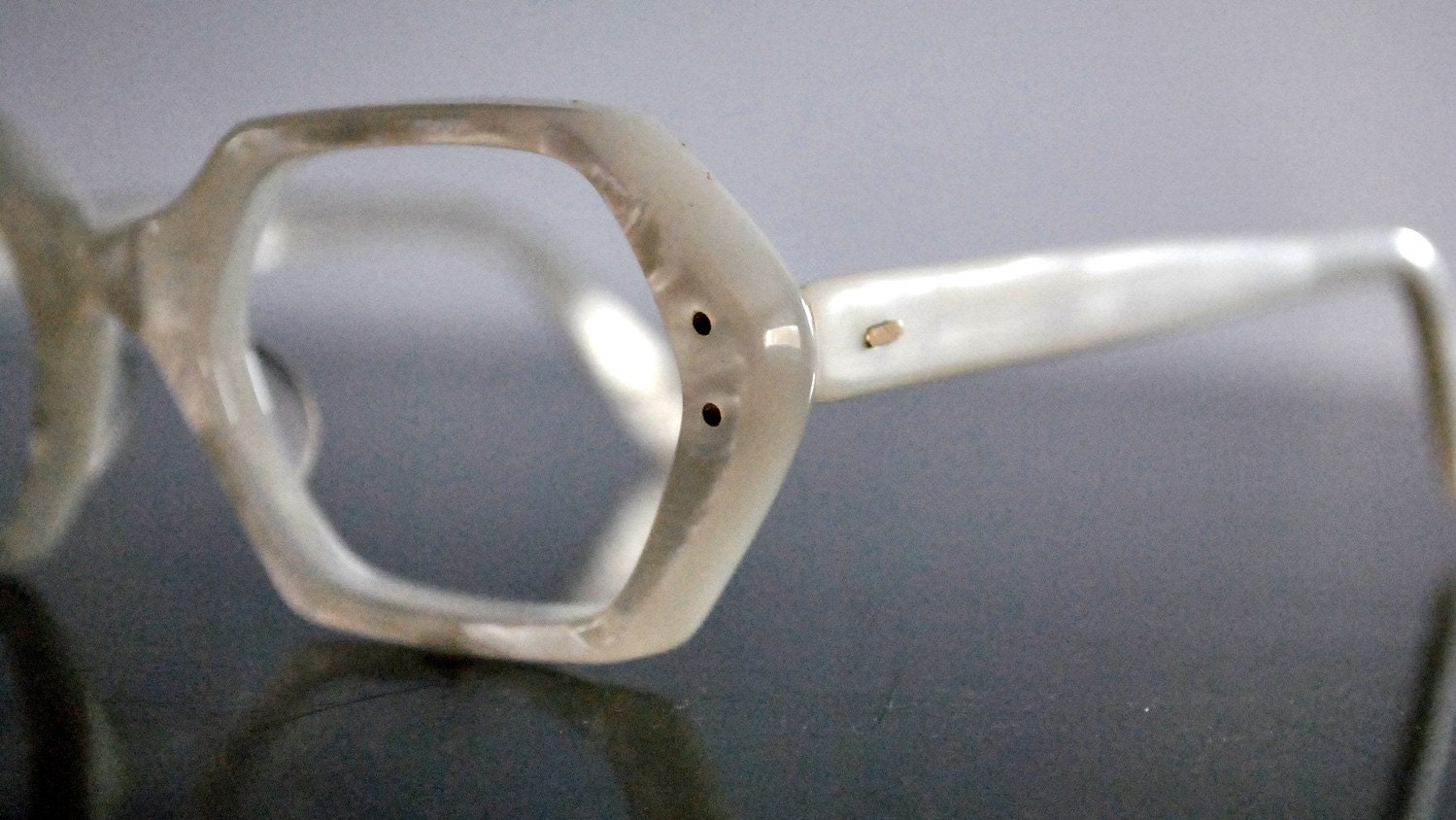 VINTAGE MOTHER OF PEARL EYEGLASS FRAMES