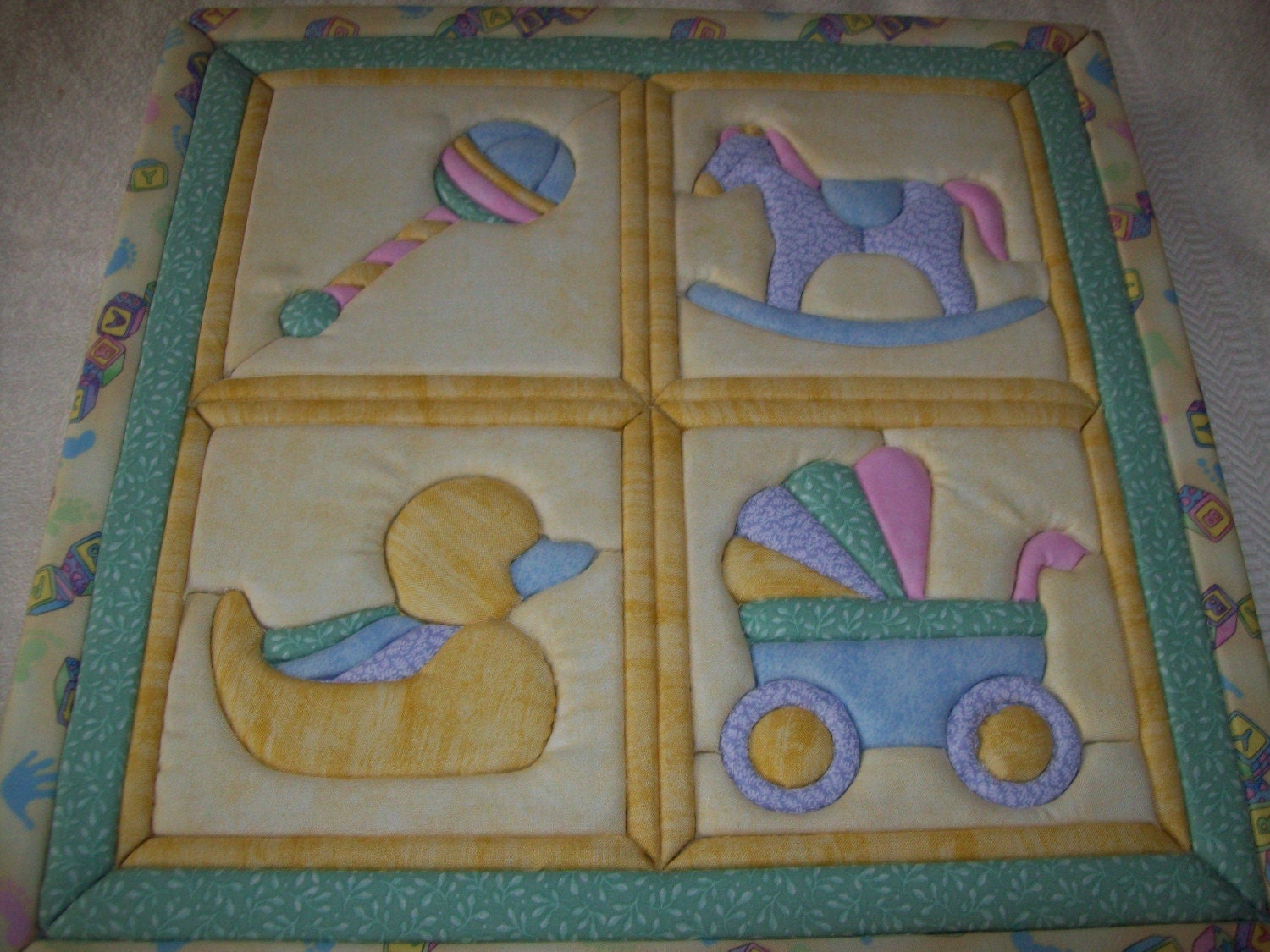 Quilted Baby Wall Hanging