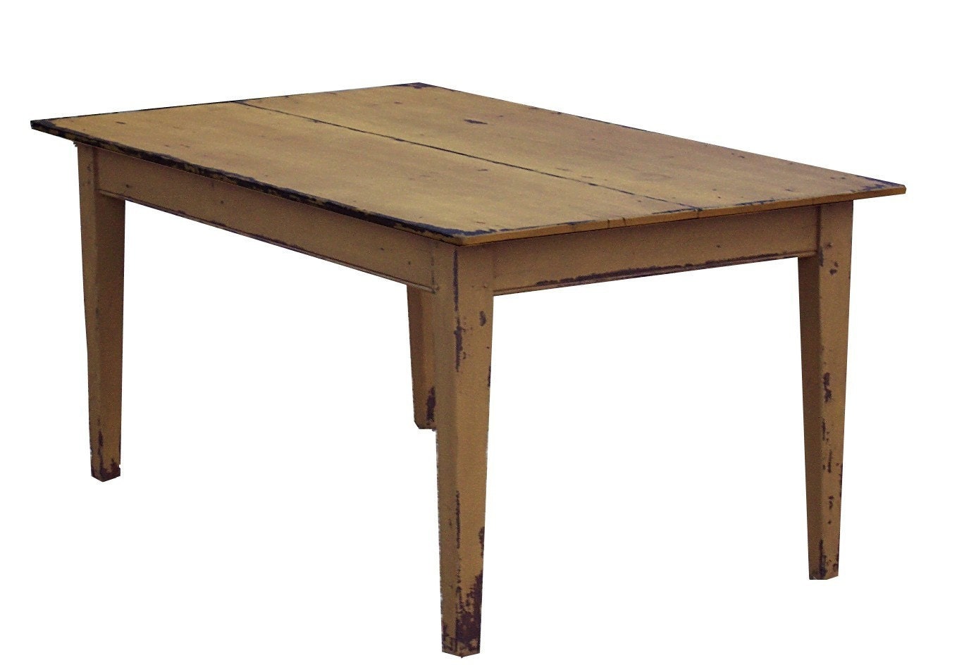 primitive country kitchen table