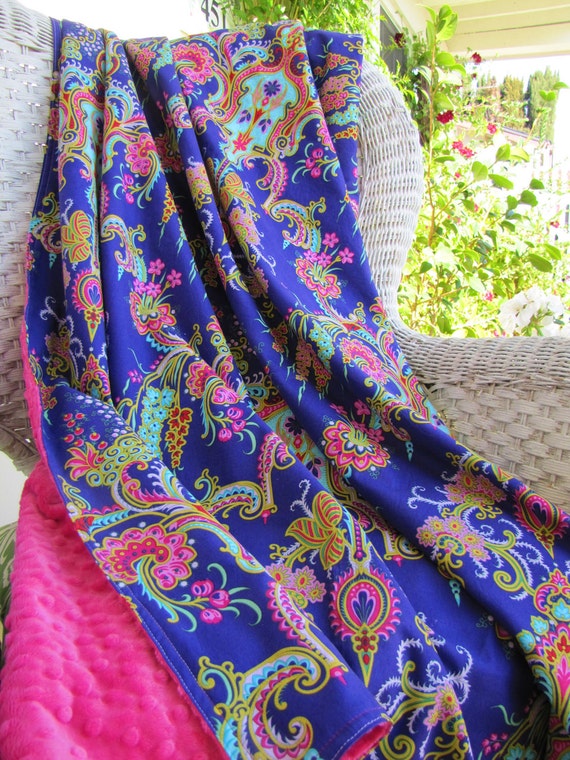 Bohemian Throw or Blanket Ready to Ship